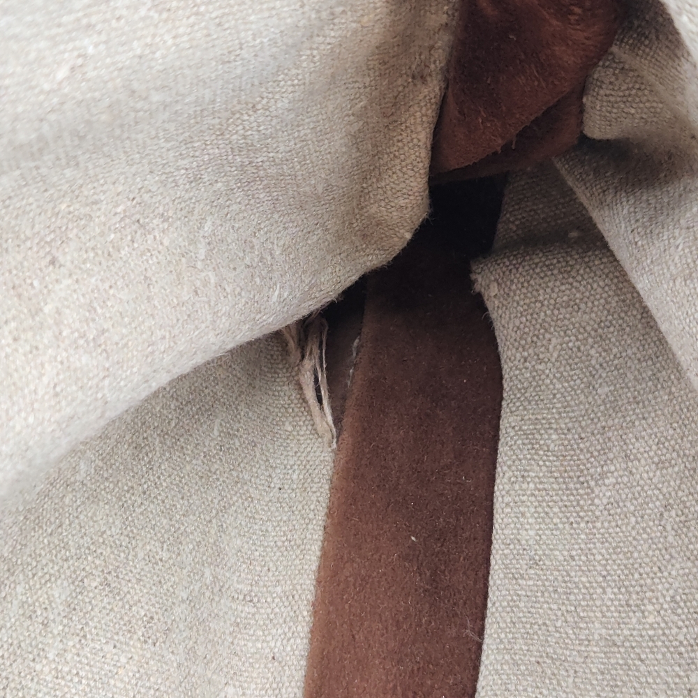 Classic Tan Leather Briefcase - Picture 11 of 16
